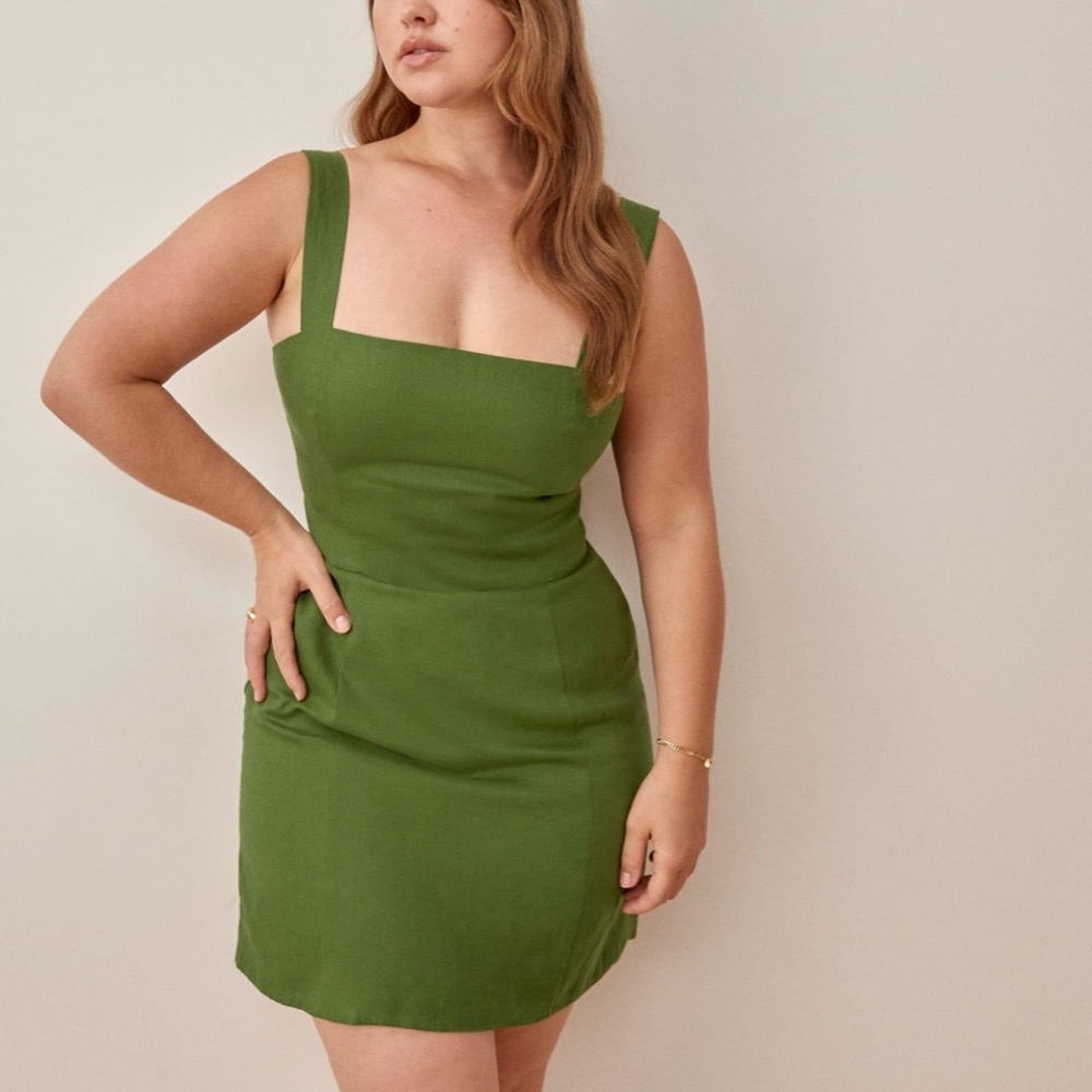 Reformation Brigette Linen Dress